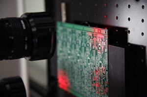 DEK solder screen printer.
